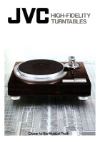 JVC High-Fidelity-Turntable-Catalog